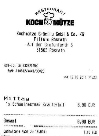 jsta Hffner Kochmtze Restaurant